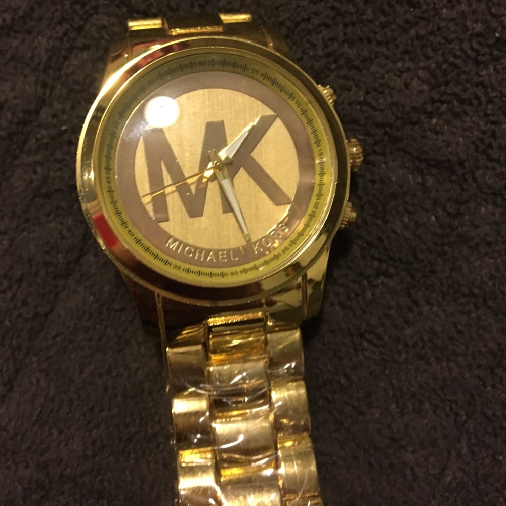 Gold watch Michael Kors brand NWOT